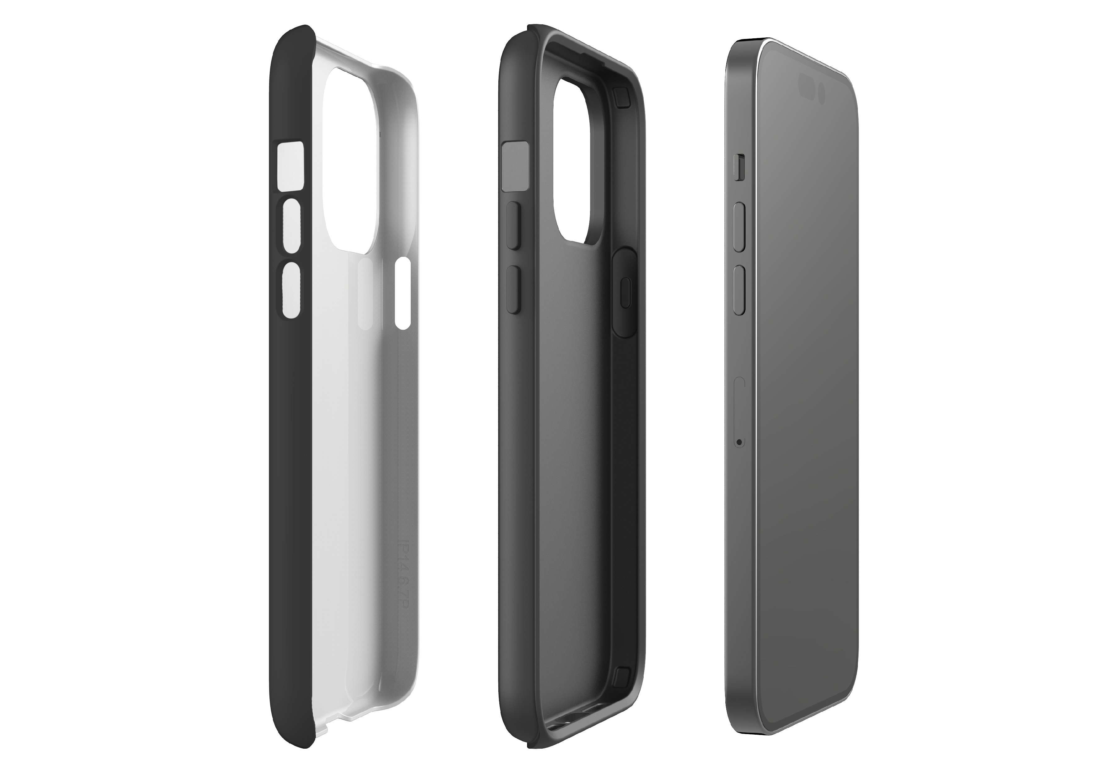 Stormy Grey Case - iPhone 14 Series