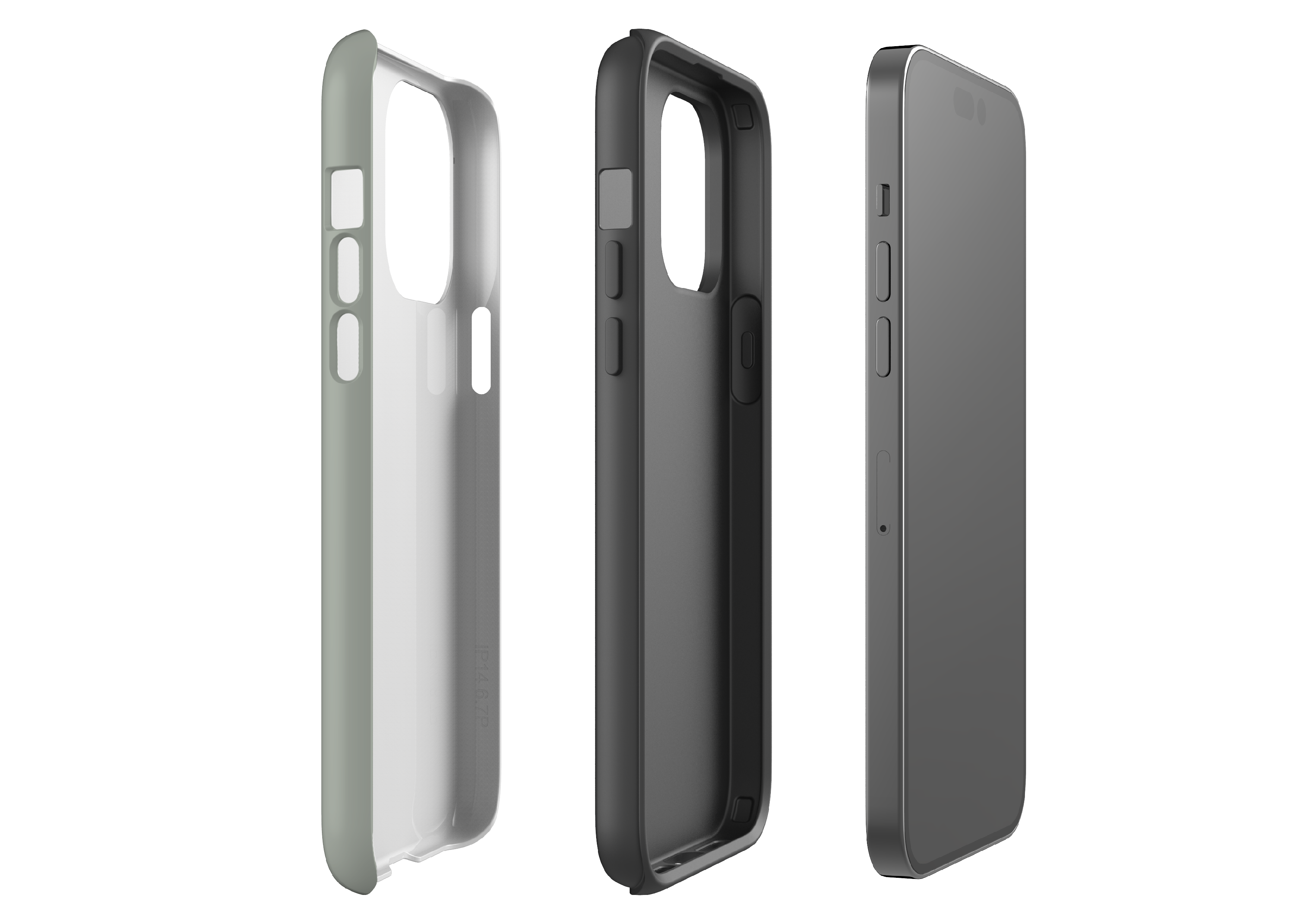 Stormy Grey Case - iPhone 14 Series