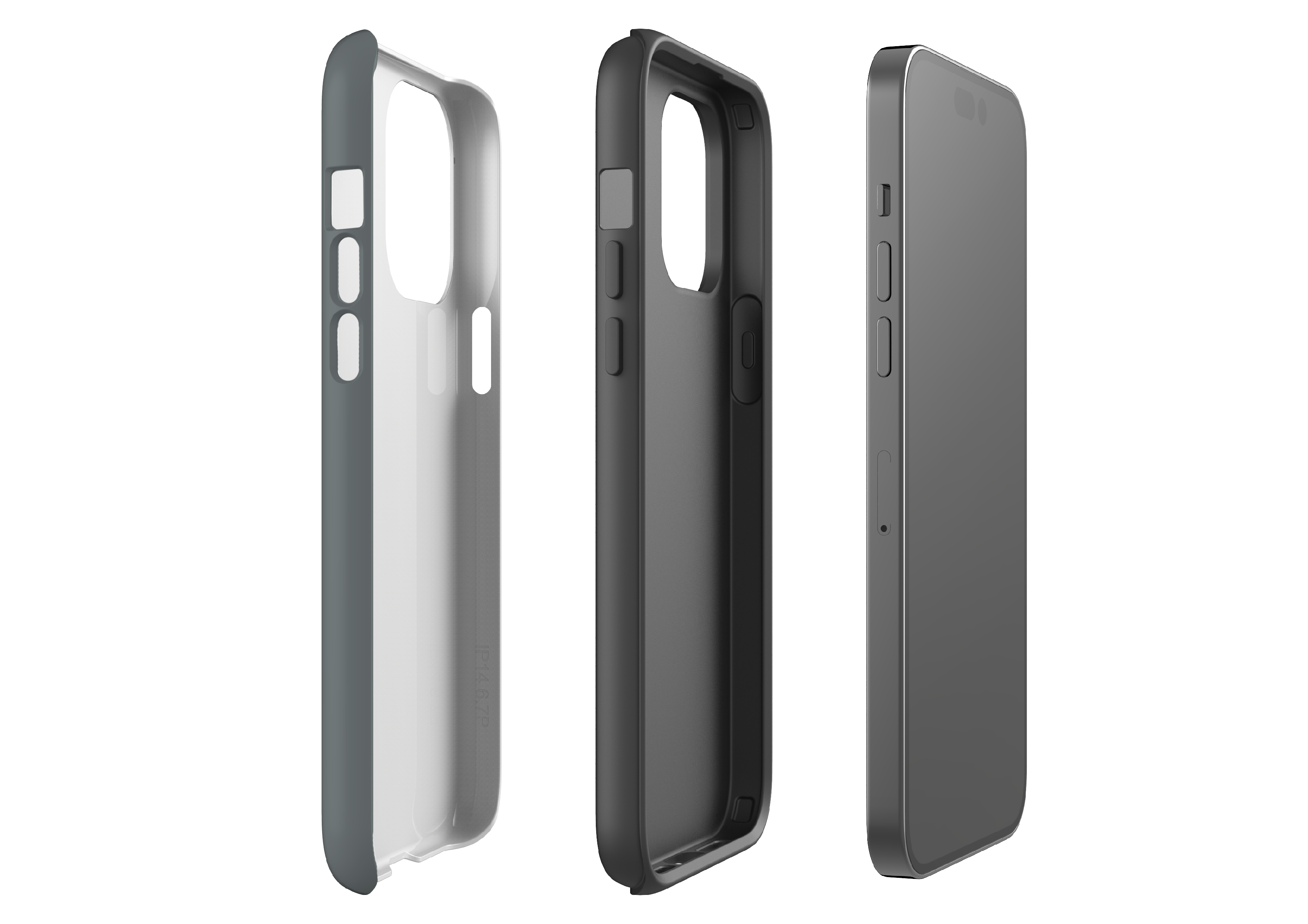 Stormy Grey Case - iPhone 14 Series