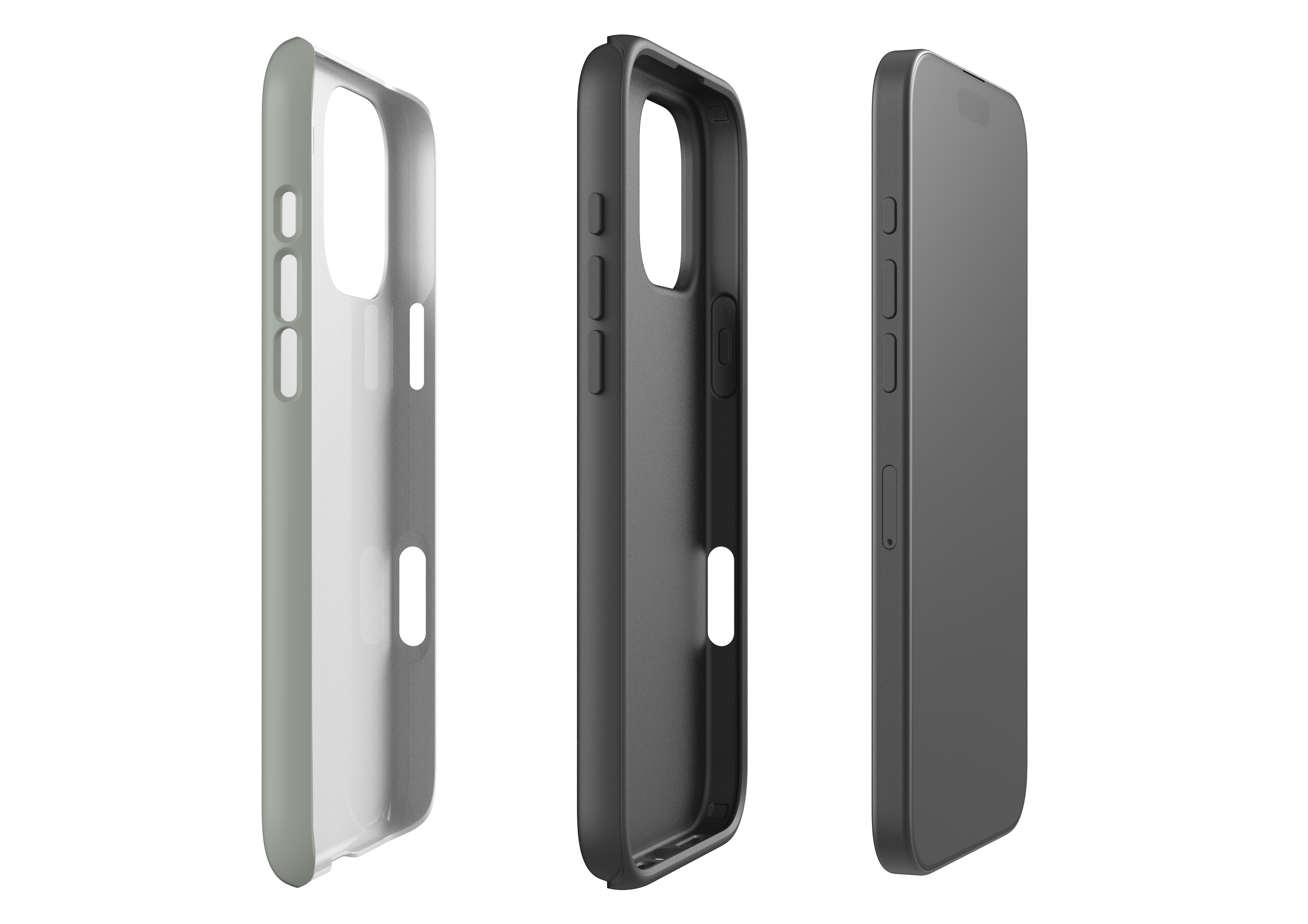 Stormy Grey Case - iPhone 16 Series
