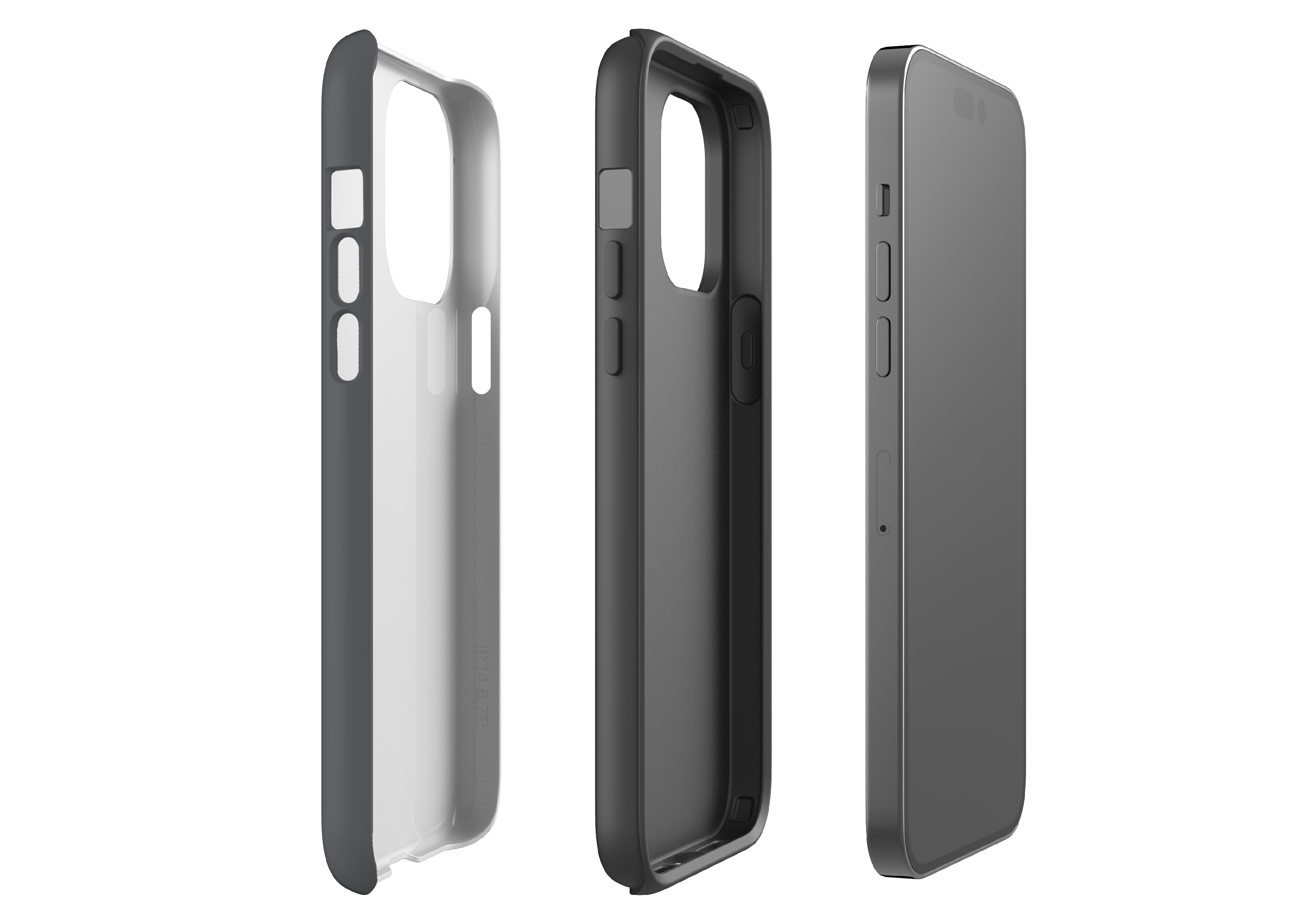 Stormy Grey Case - iPhone 14 Series