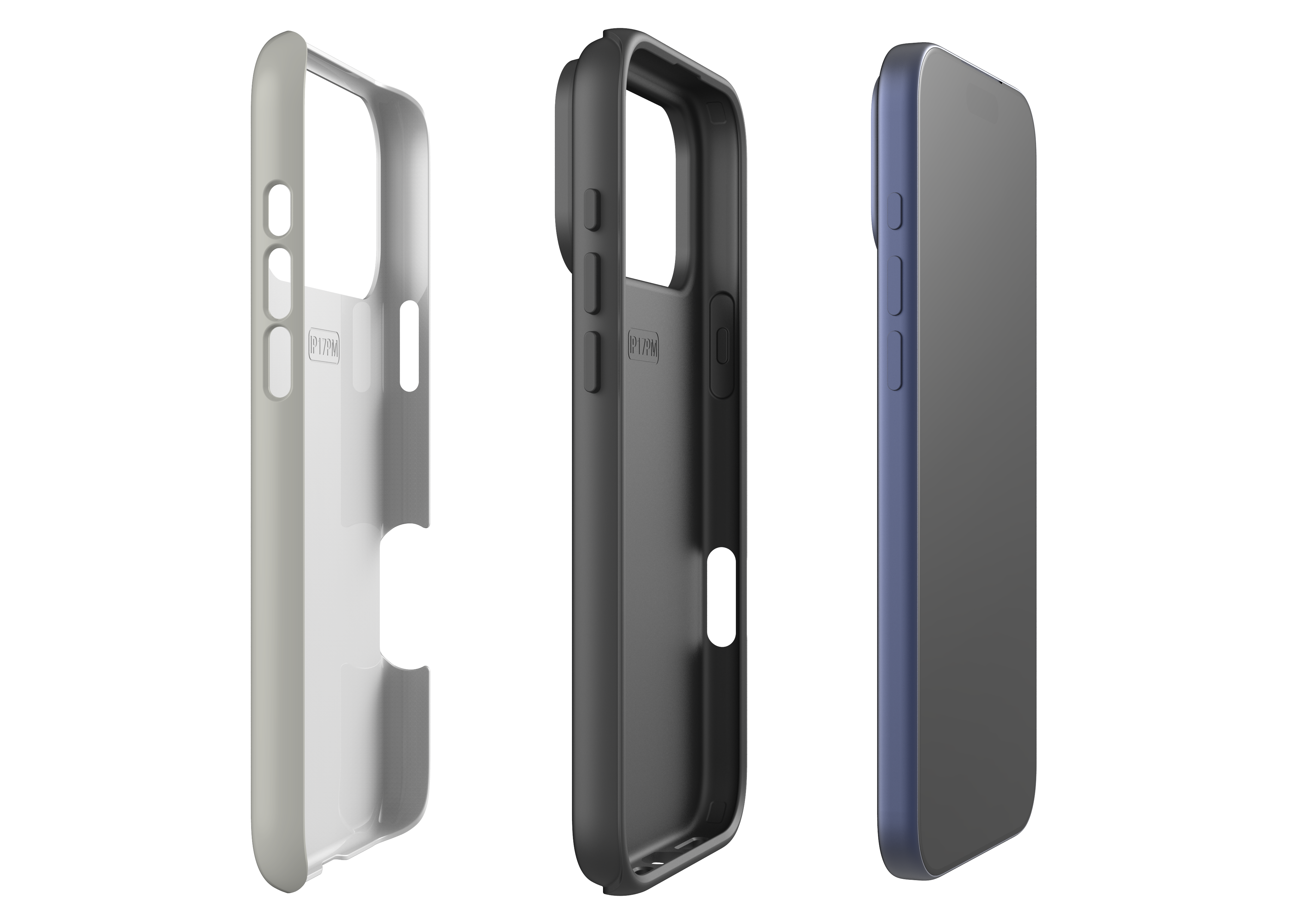 Stormy Grey Case - iPhone 17 Series