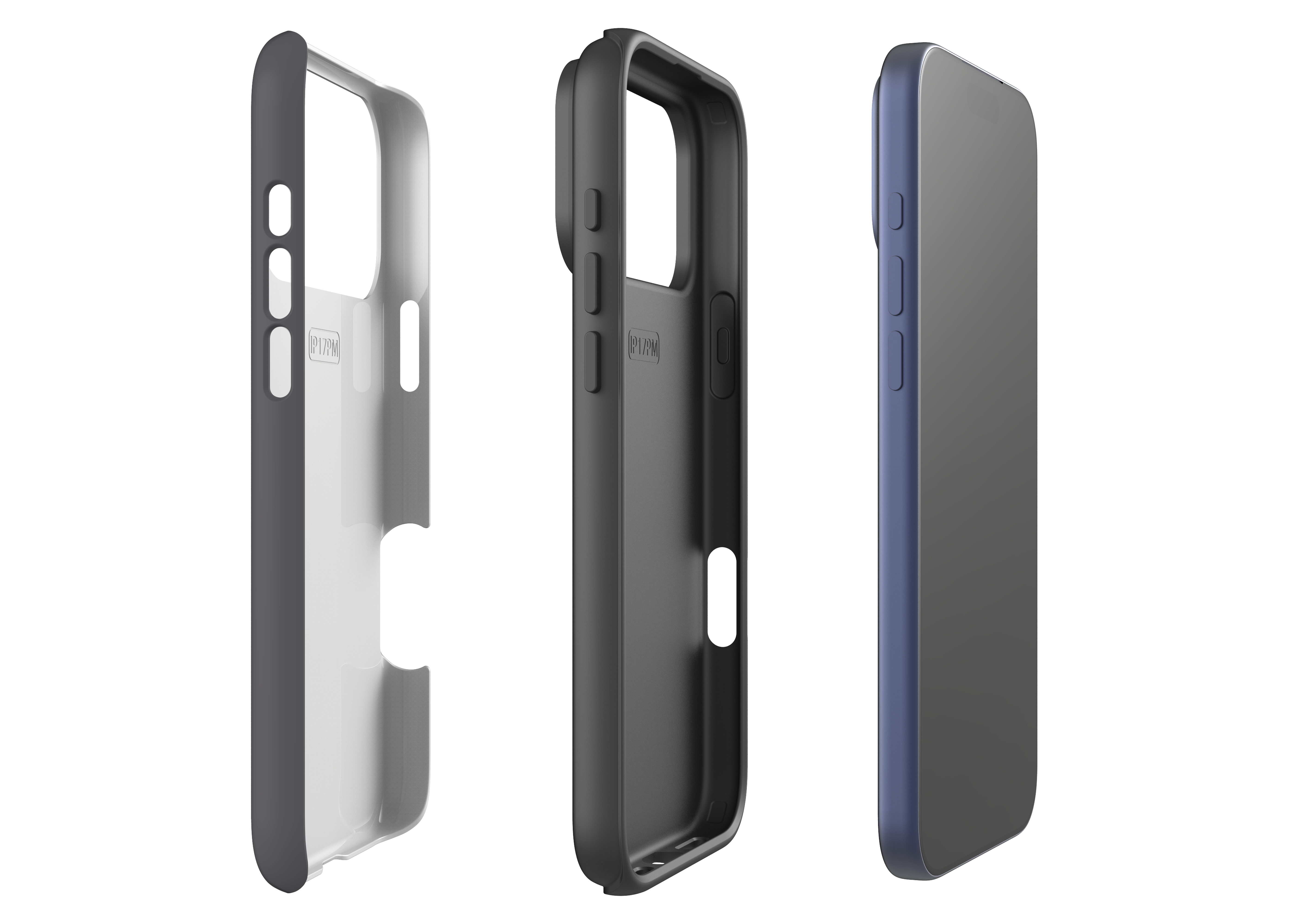 Stormy Grey Case - iPhone 17 Series