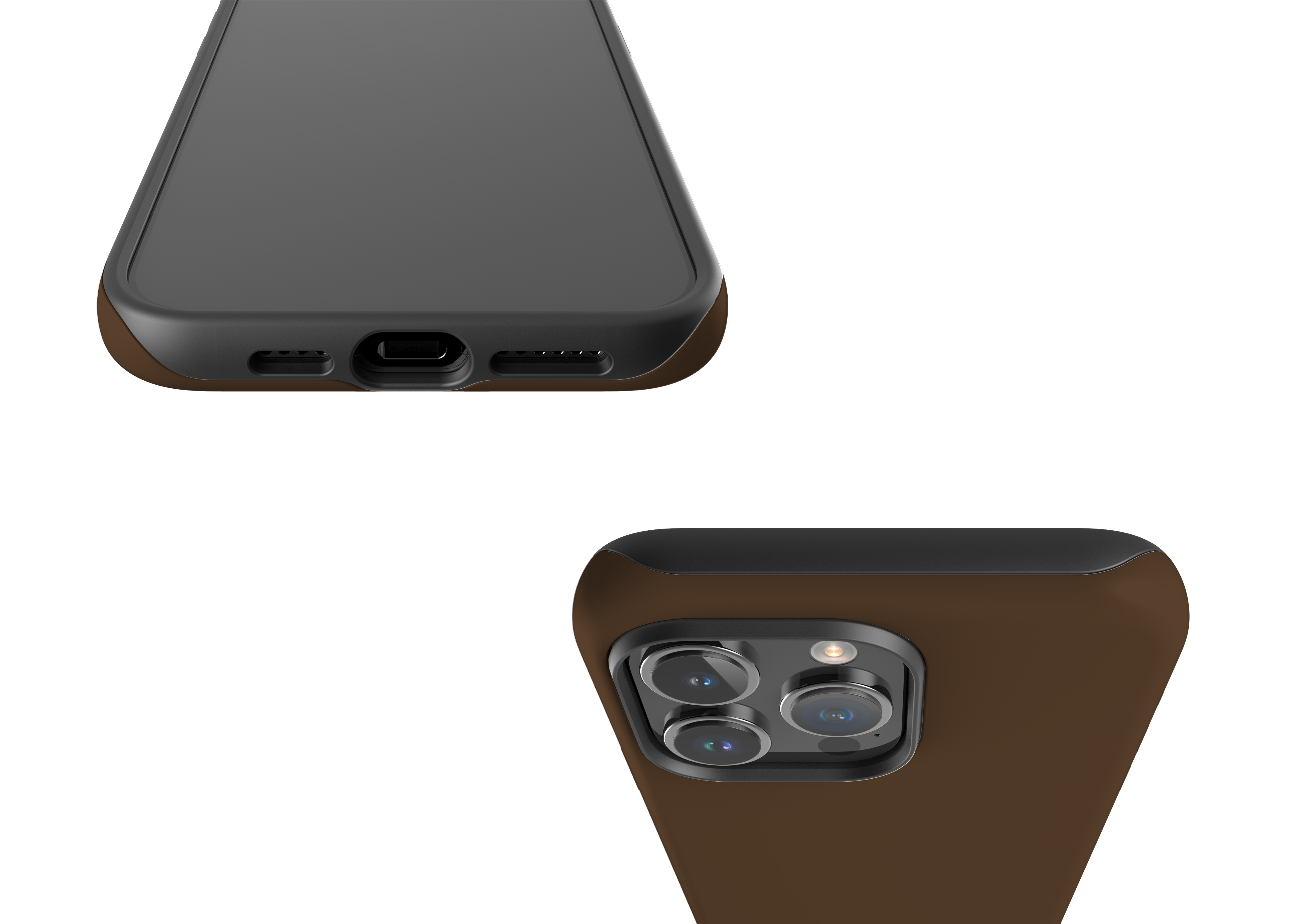 Basic Brown Case - iPhone 15 Series