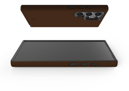Basic Brown Case - Samsung Galaxy S24 Series