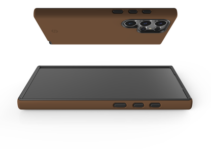 Basic Brown Case - Samsung Galaxy S24 Series