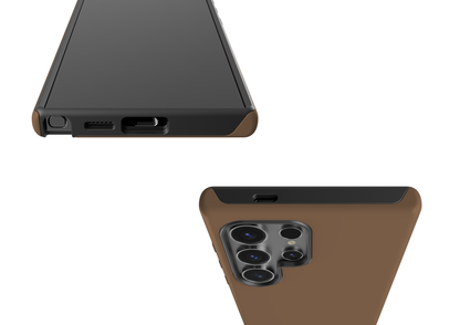 Basic Brown Case - Samsung Galaxy S24 Series