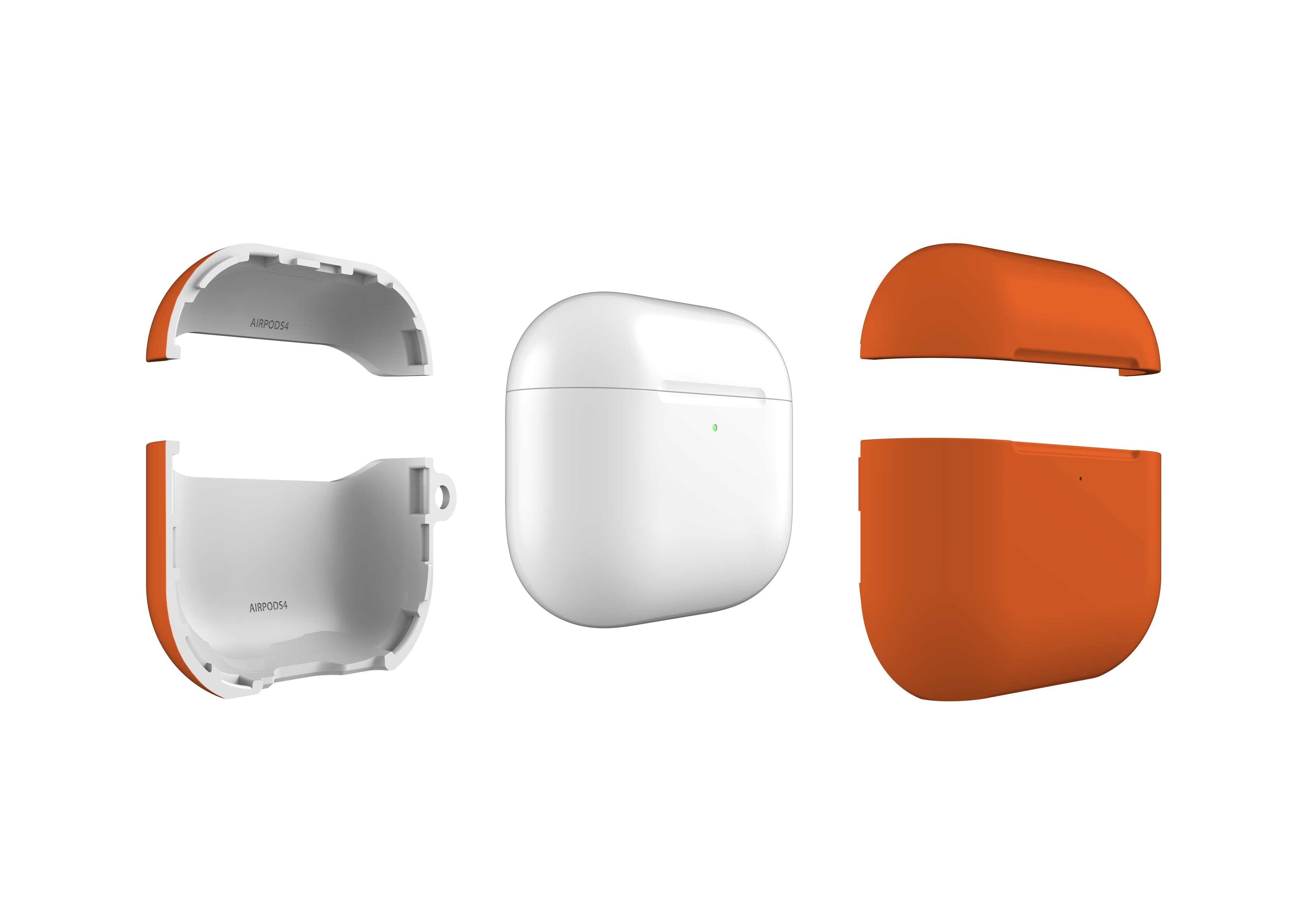 Blushing Coral AirPods 4 Case