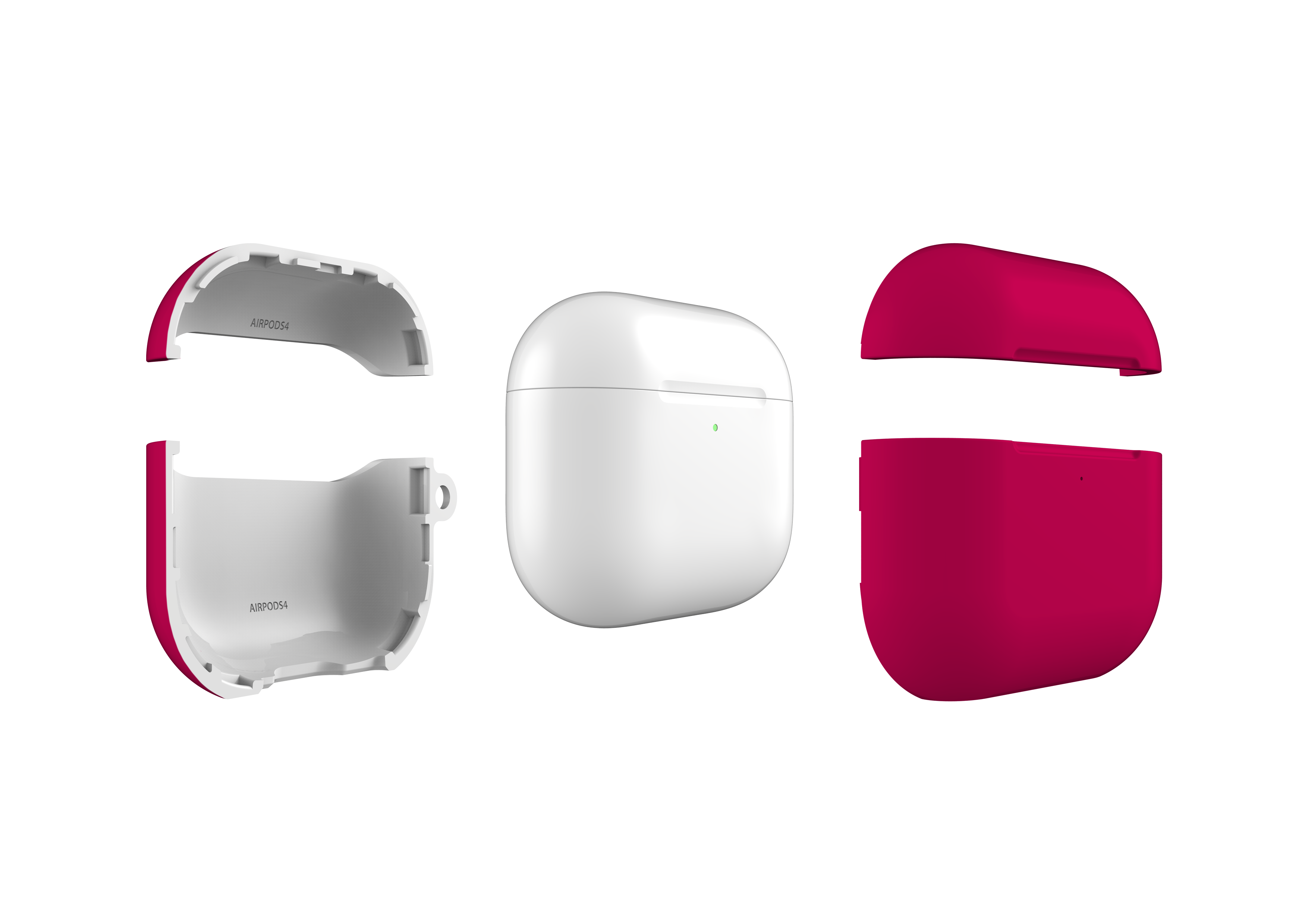 Roaring Red AirPods 4 Case