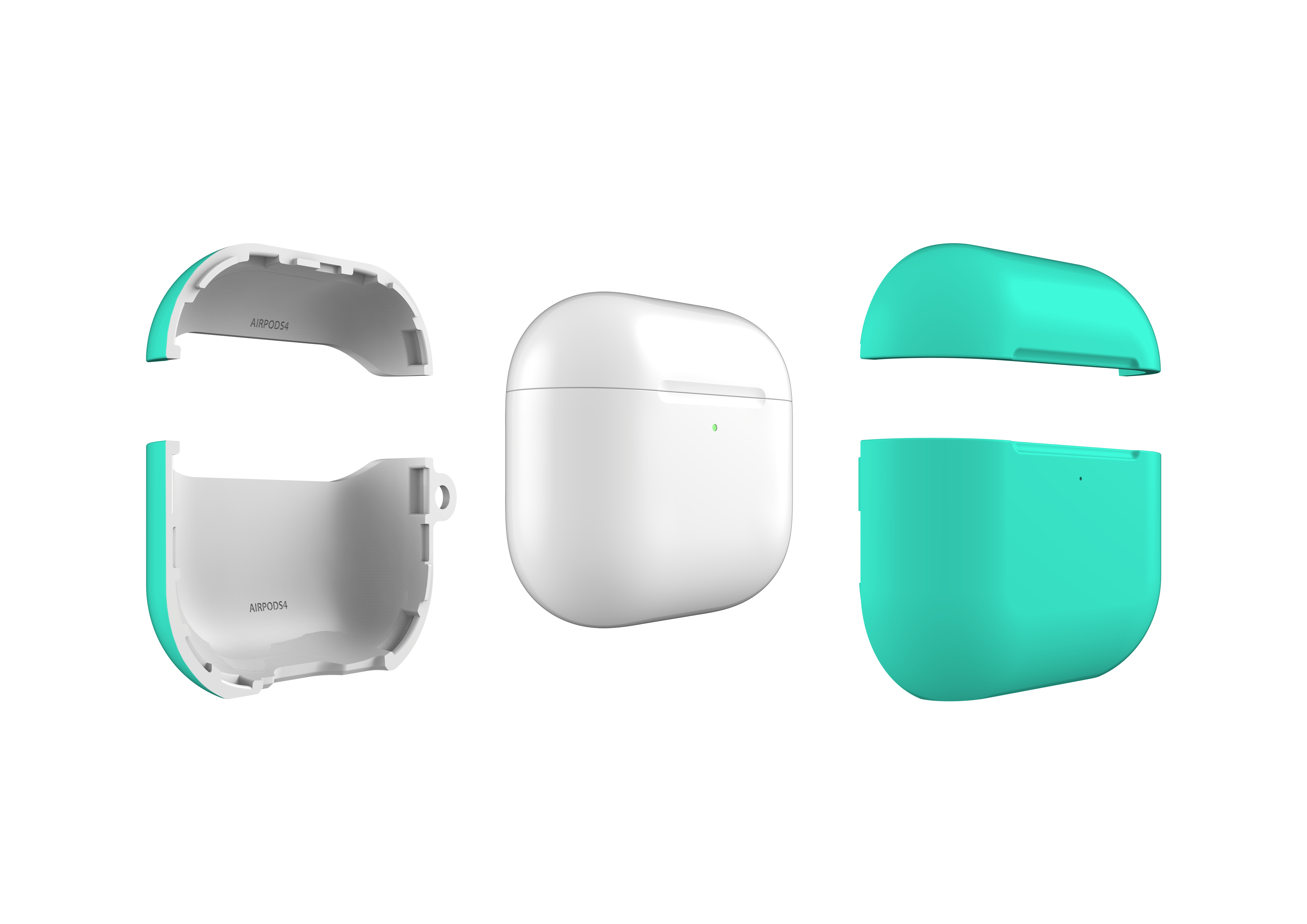 Blissful Blue AirPods 4 Case