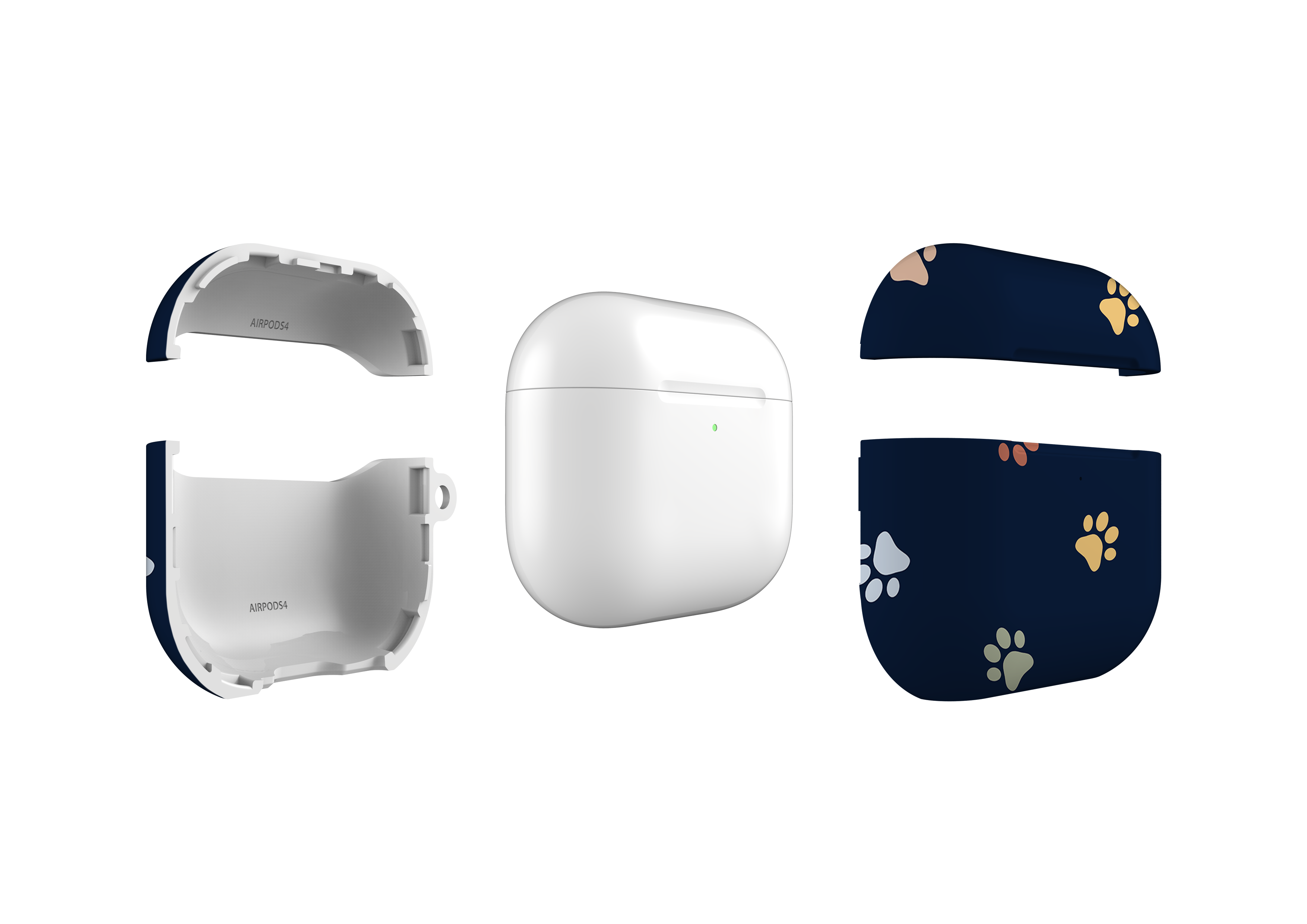 Vivid Paws Airpods 4 Case
