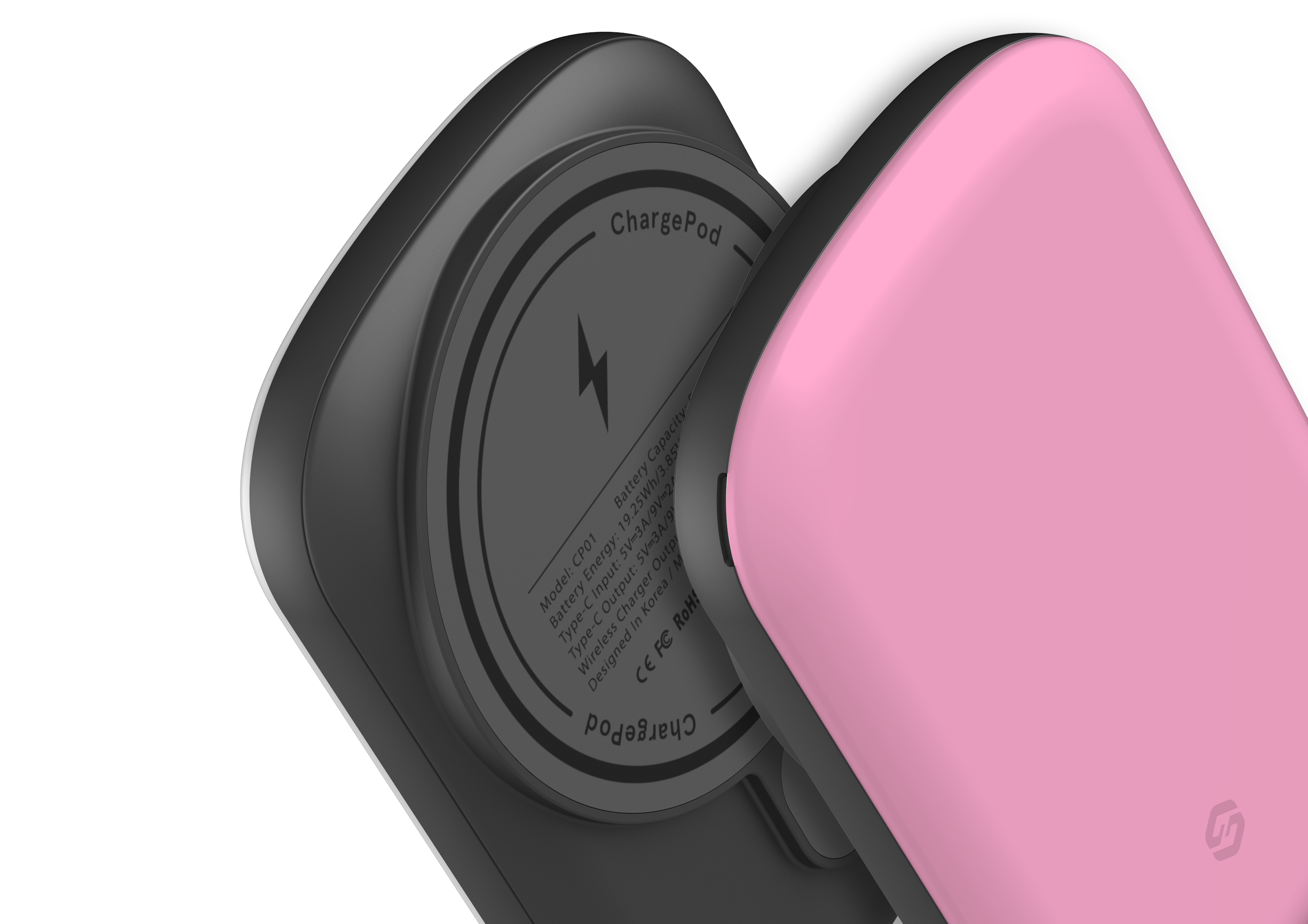 Playful Pink MagSafe Power Bank