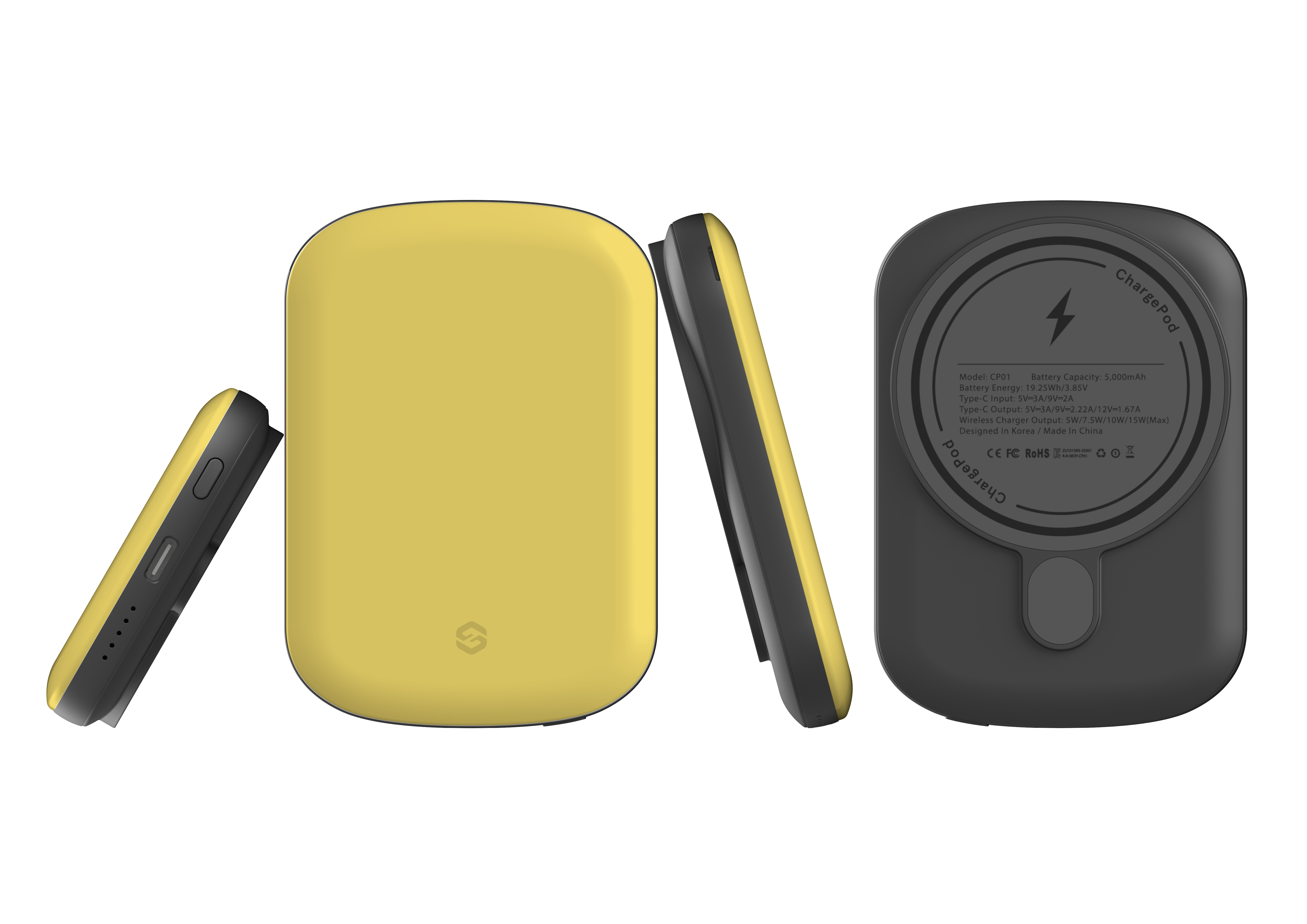 Mellow Yellow MagSafe Power Bank