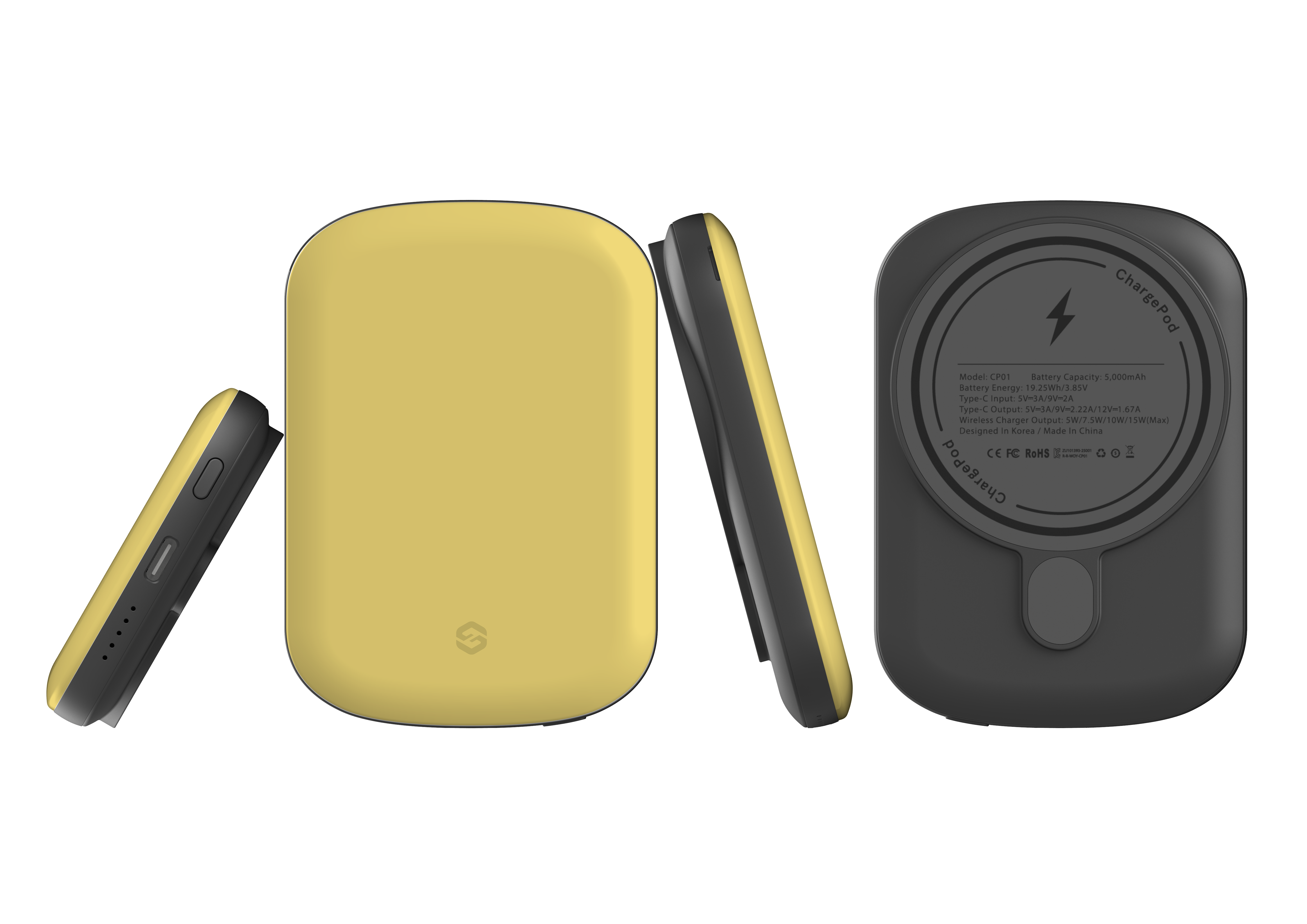 Mellow Yellow MagSafe Power Bank