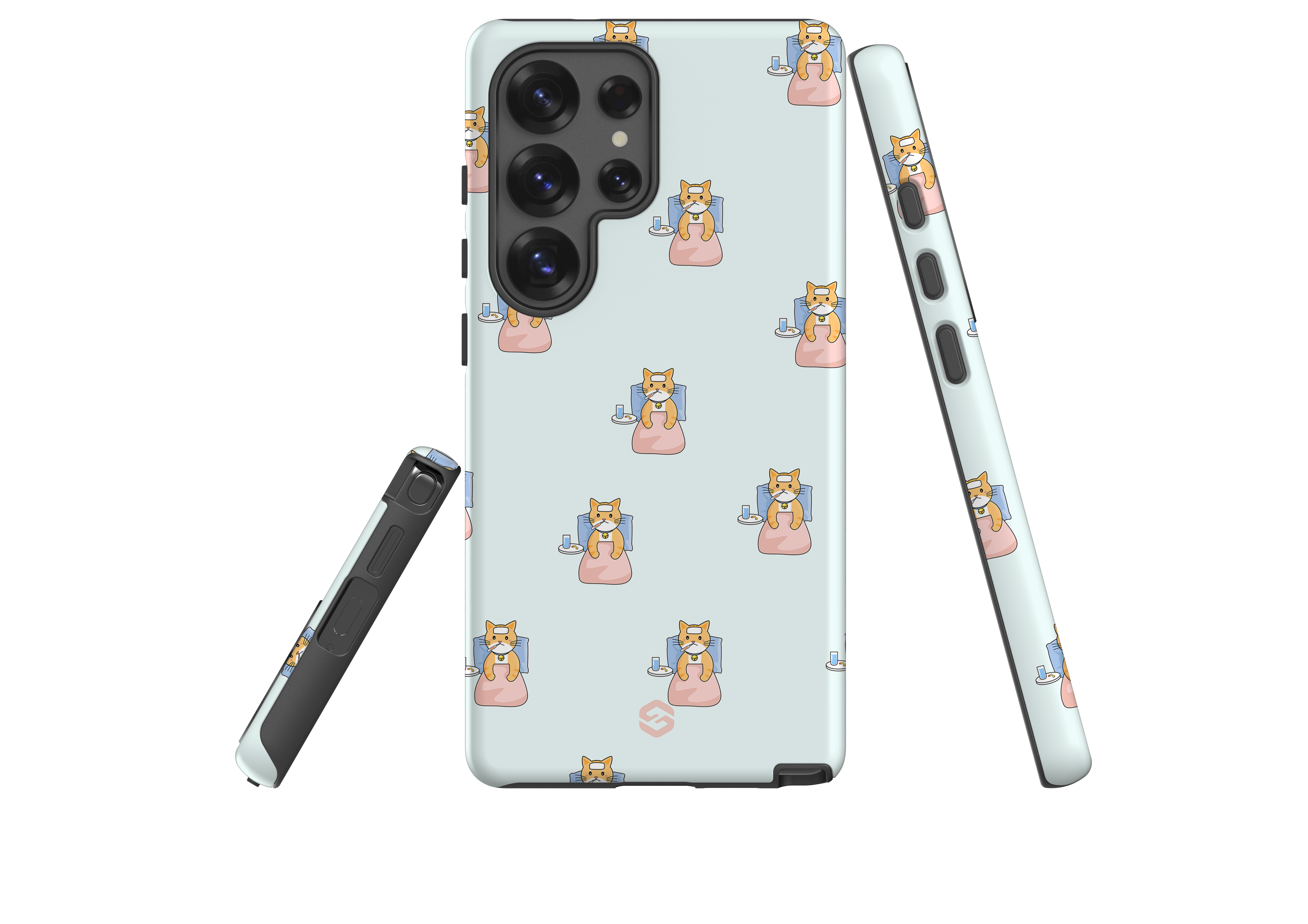 Cozy Cat Case - Samsung Galaxy S25 Series