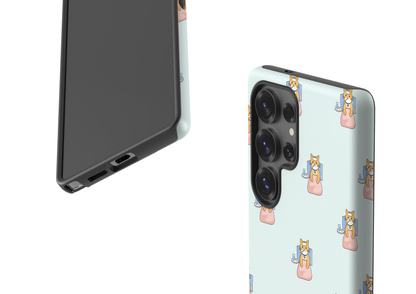Cozy Cat Case - Samsung Galaxy S25 Series