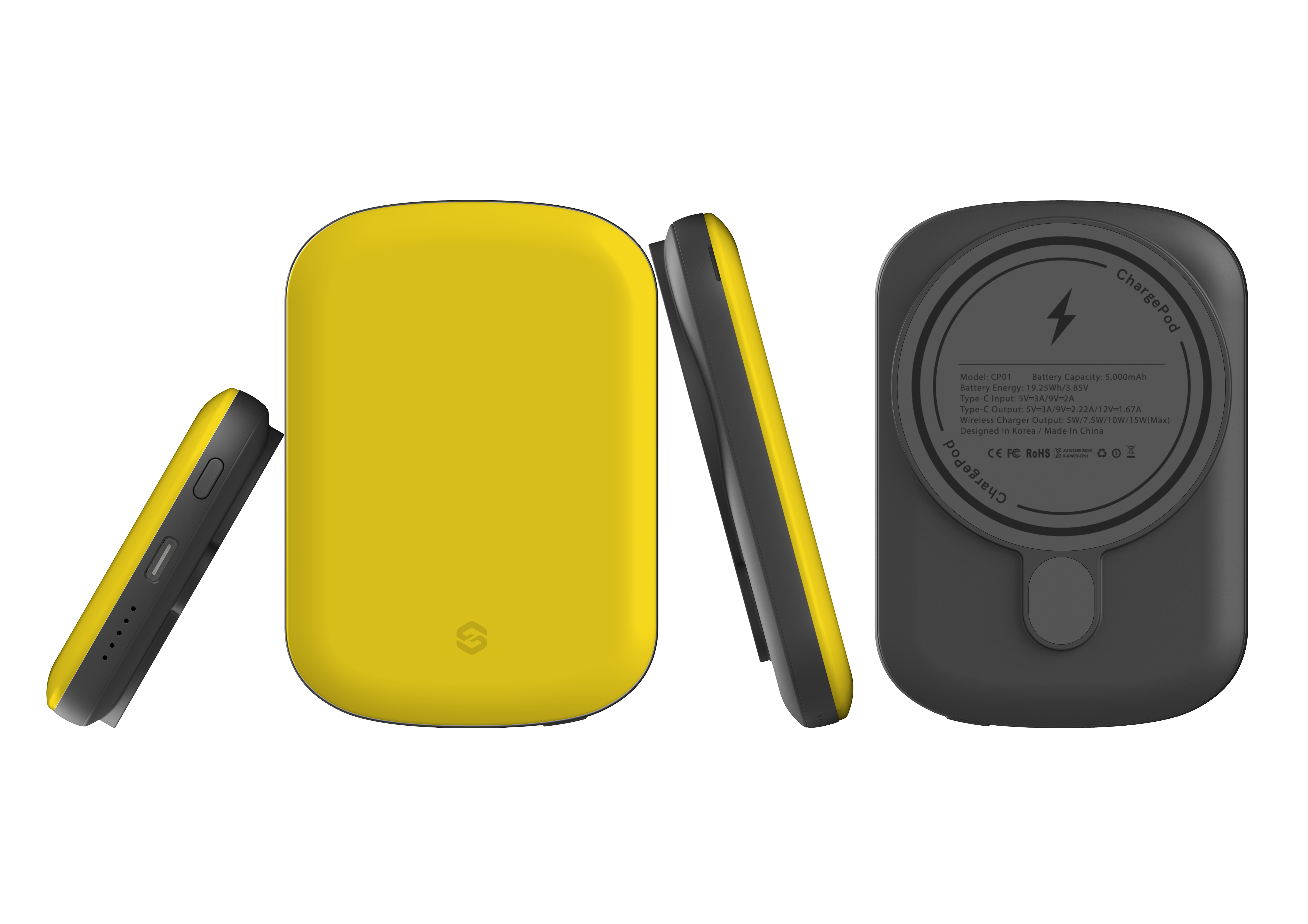 Mellow Yellow MagSafe Power Bank