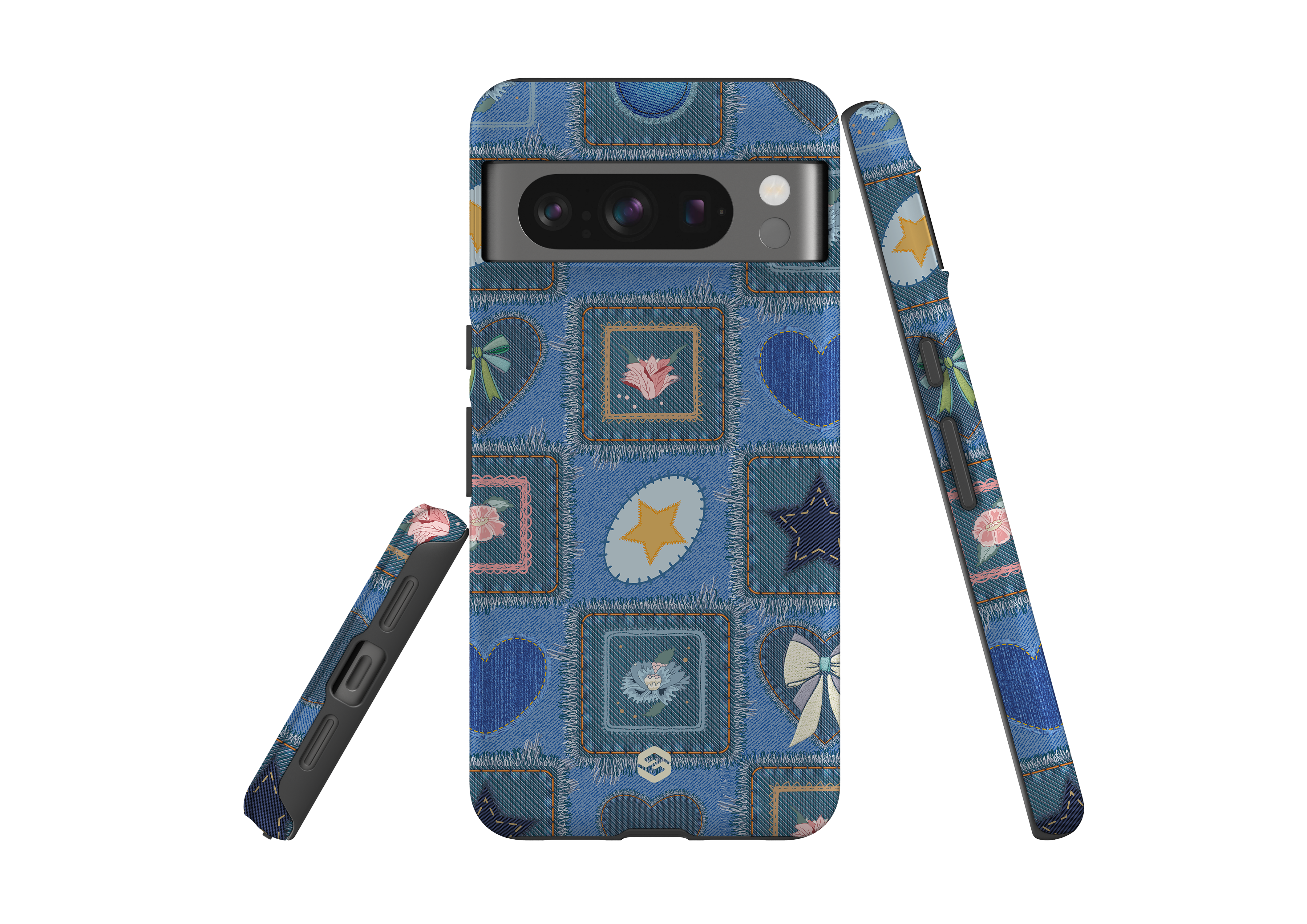 Denim Patchwork Case - Google Pixel Series