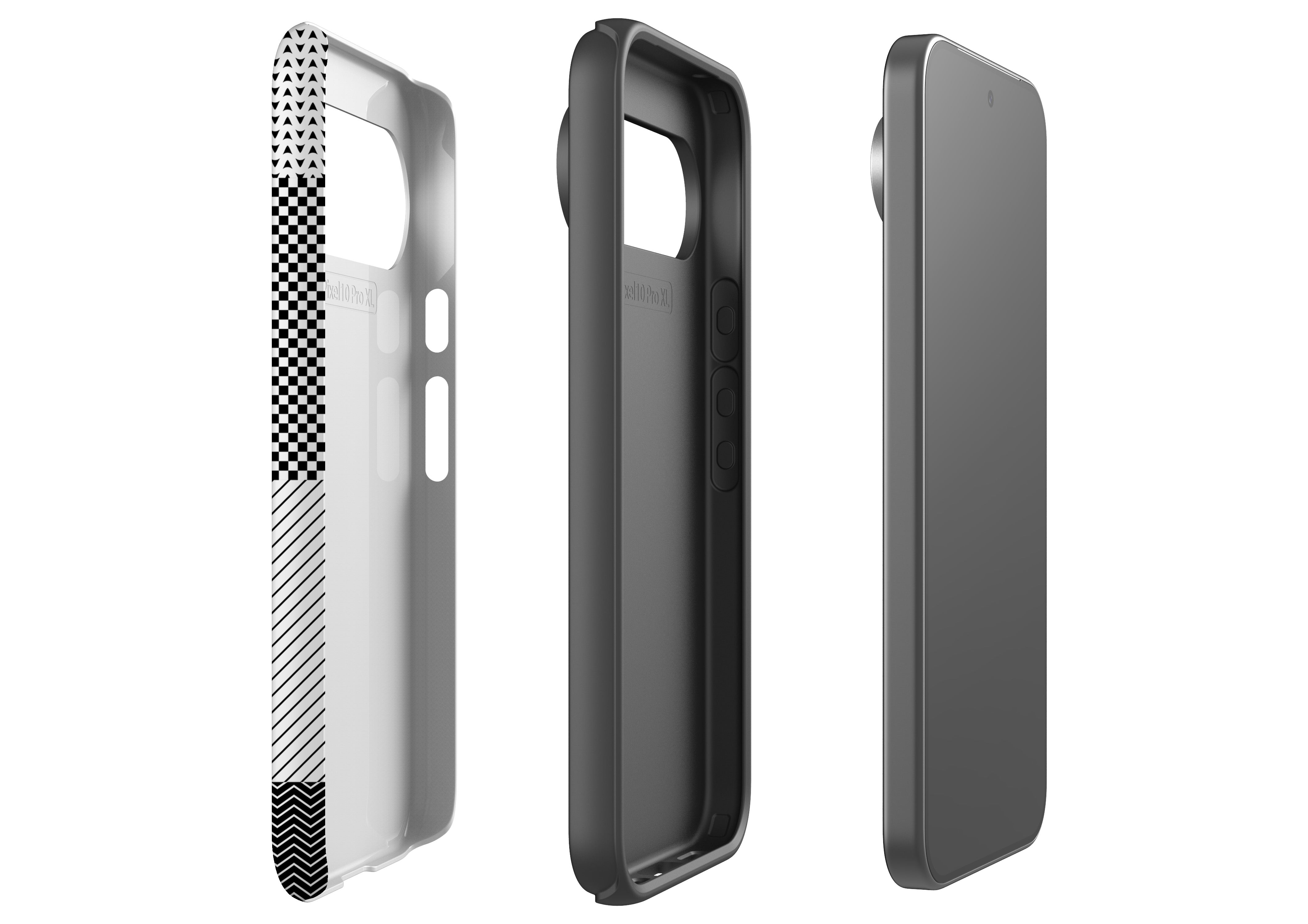 Noir Patchwork Case - Google Pixel 10 Series