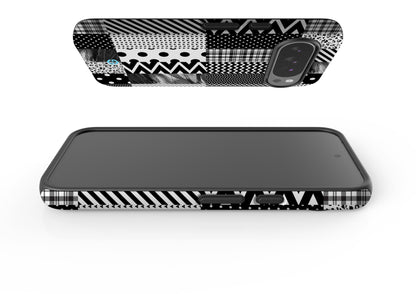 Noir Patchwork Case - Google Pixel 10 Series
