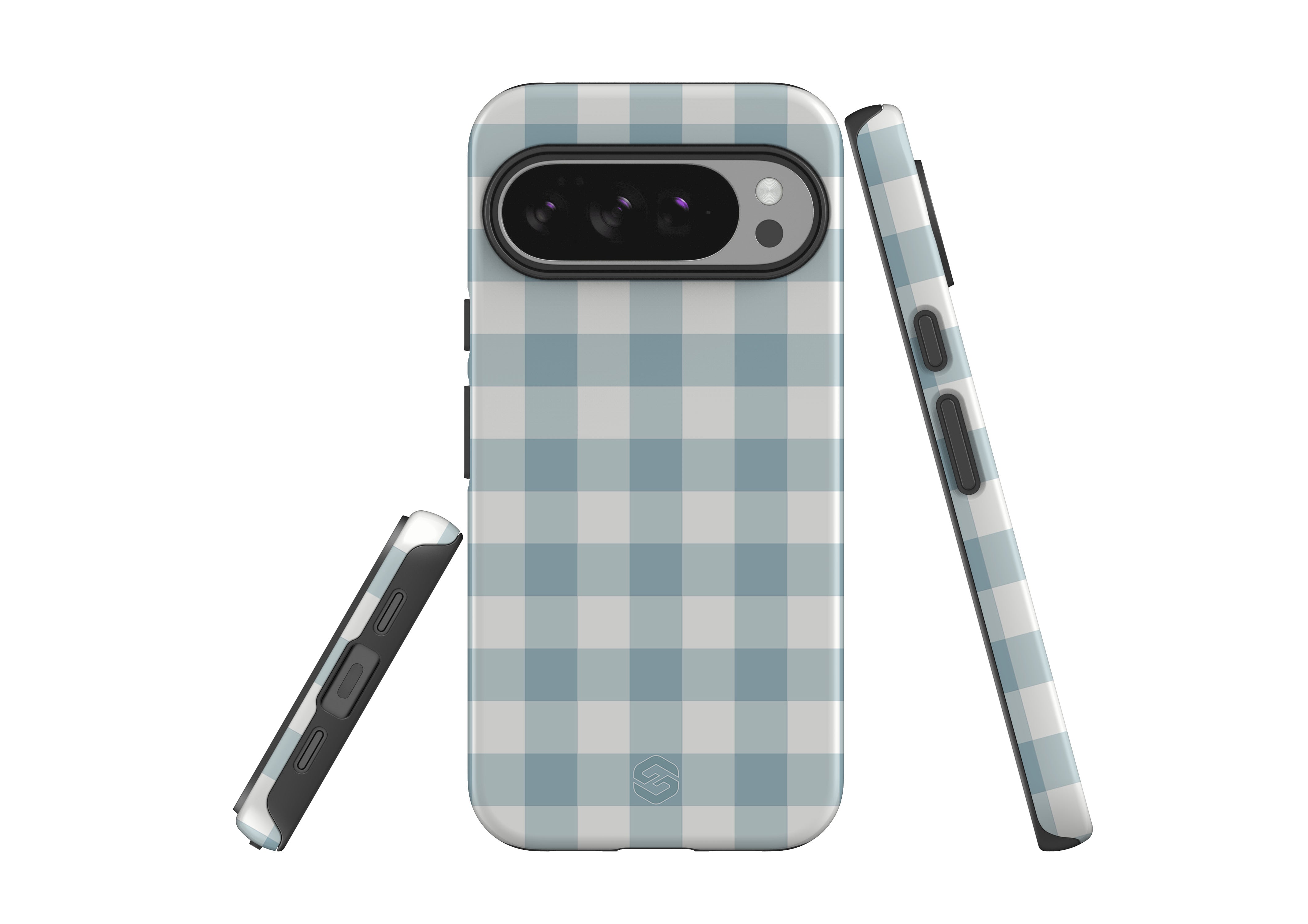Teal Check Case - Google Pixel 10 Series