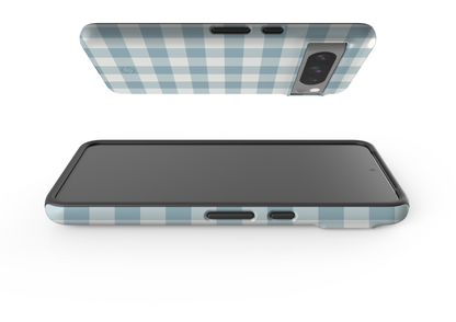Teal Check Case - Google Pixel Series