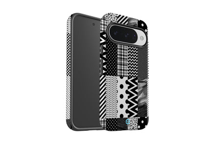 Noir Patchwork Case - Google Pixel 10 Series