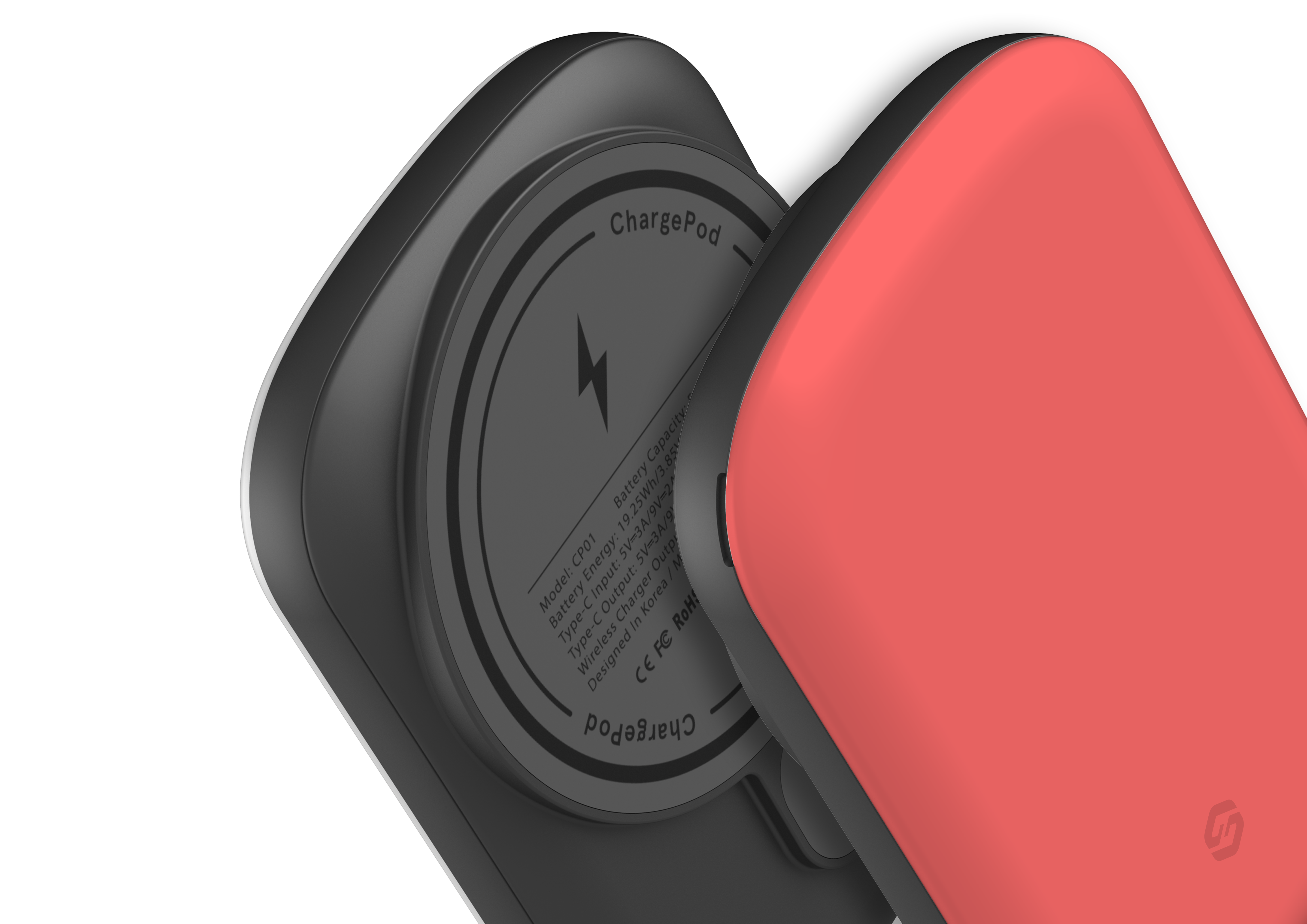 Roaring Red MagSafe Power Bank