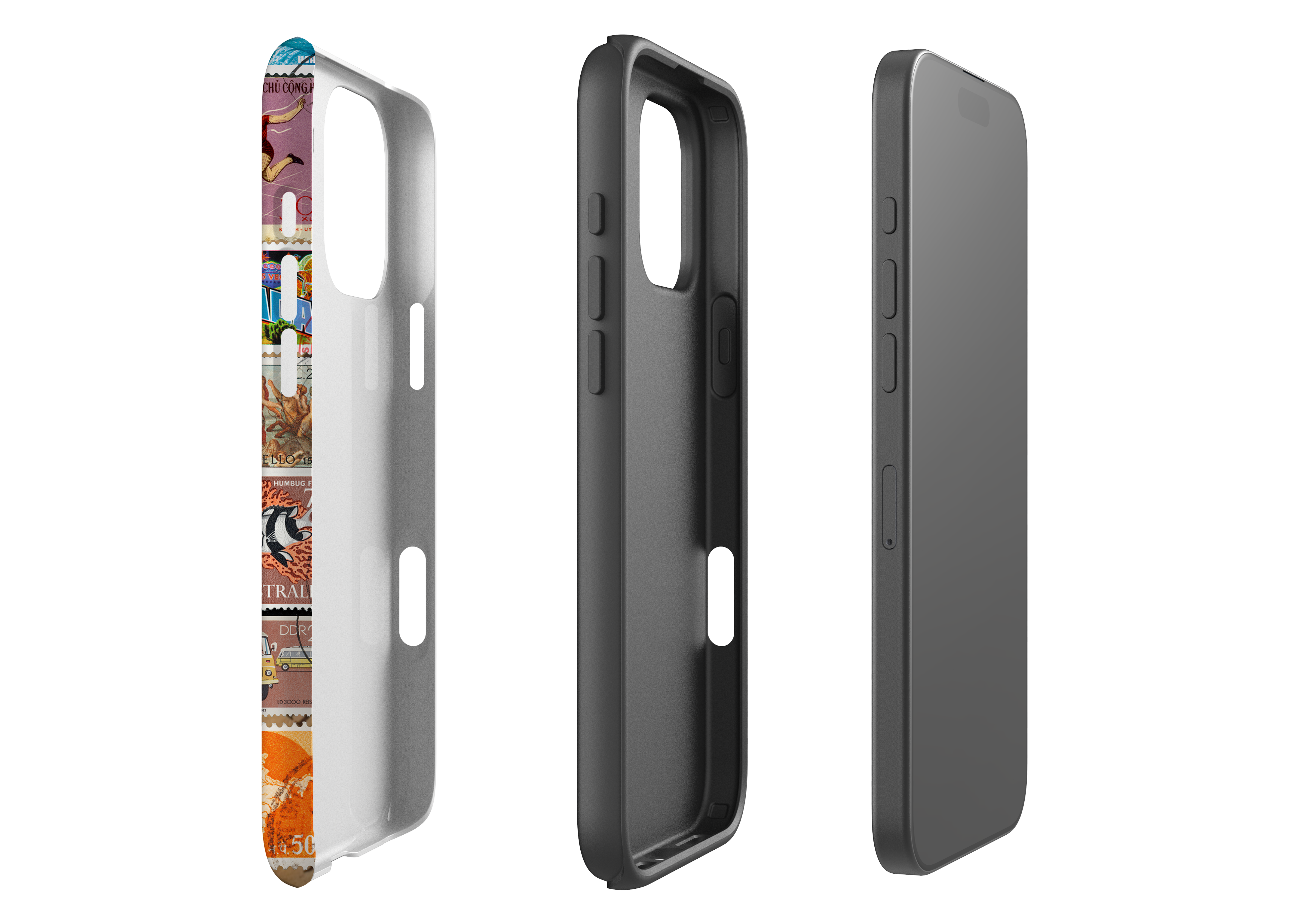 Retro Postmark Case - iPhone 16 Series