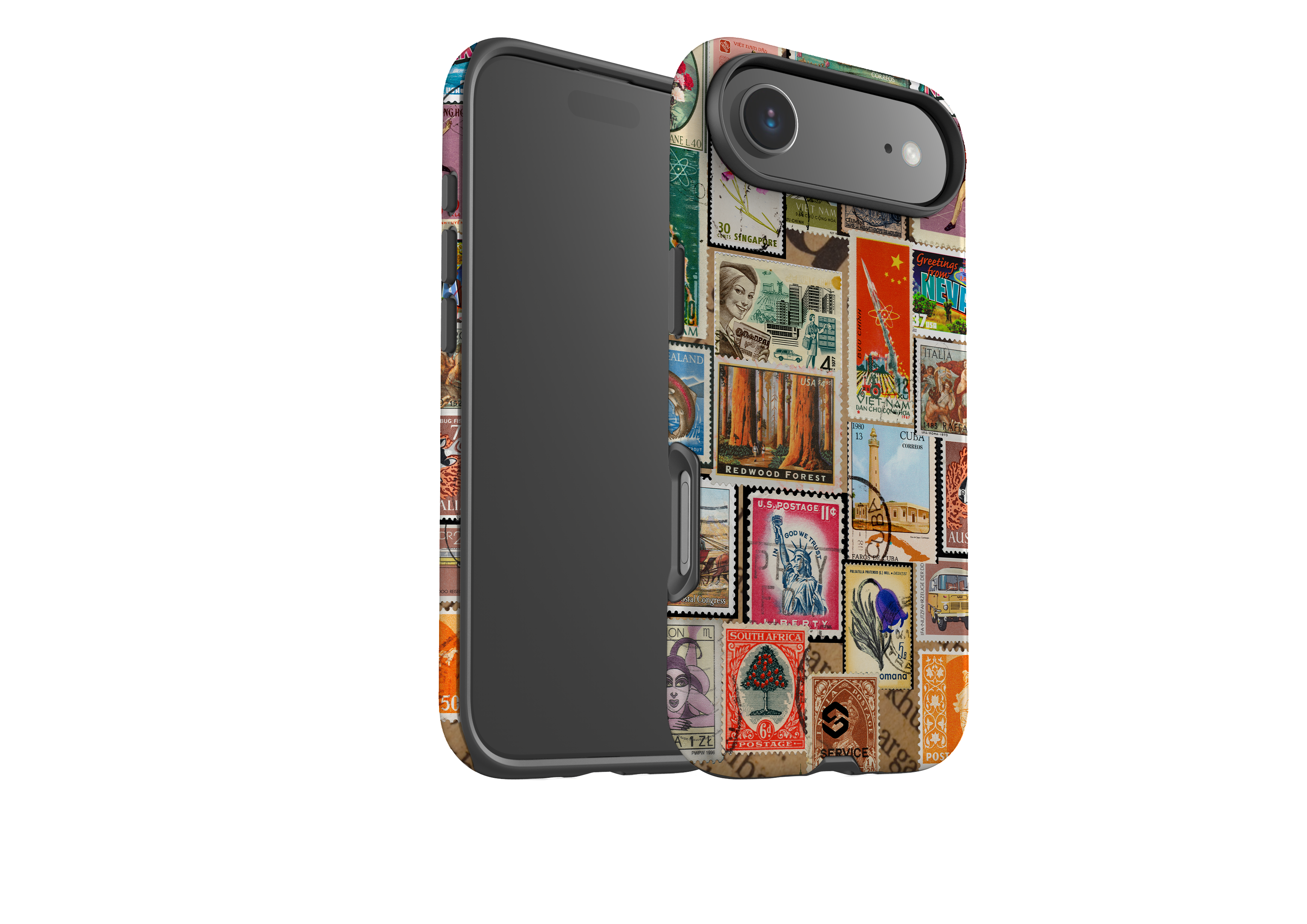 Retro Postmark Case - iPhone 17 Series