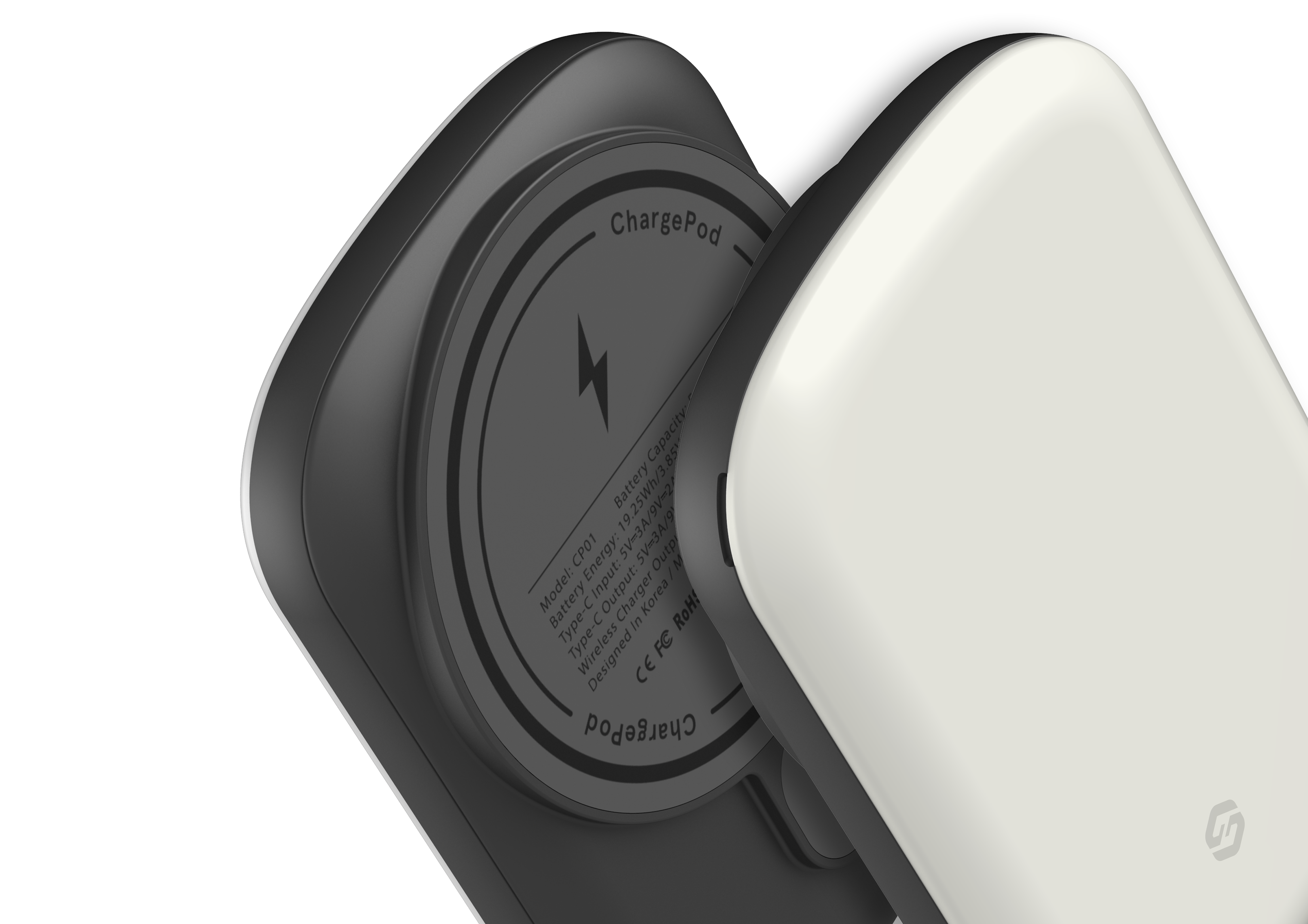 Frosty White MagSafe Power Bank