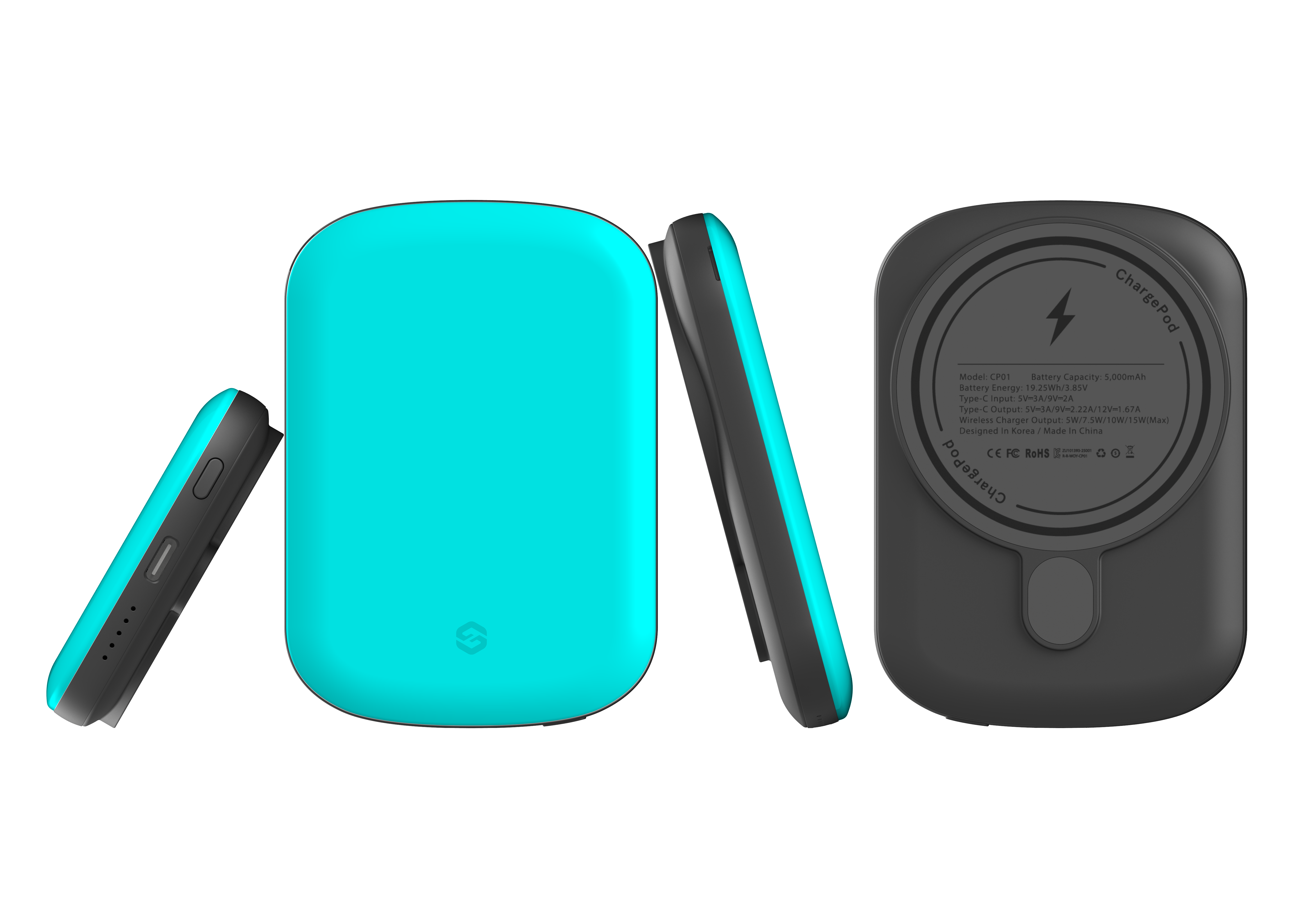 Blissful Blue MagSafe Power Bank